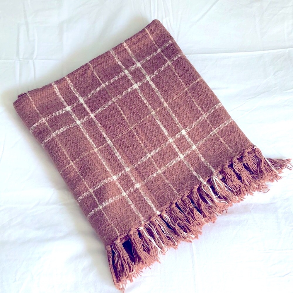 Little Korboose NWOT Throw Blanket 100% cotton